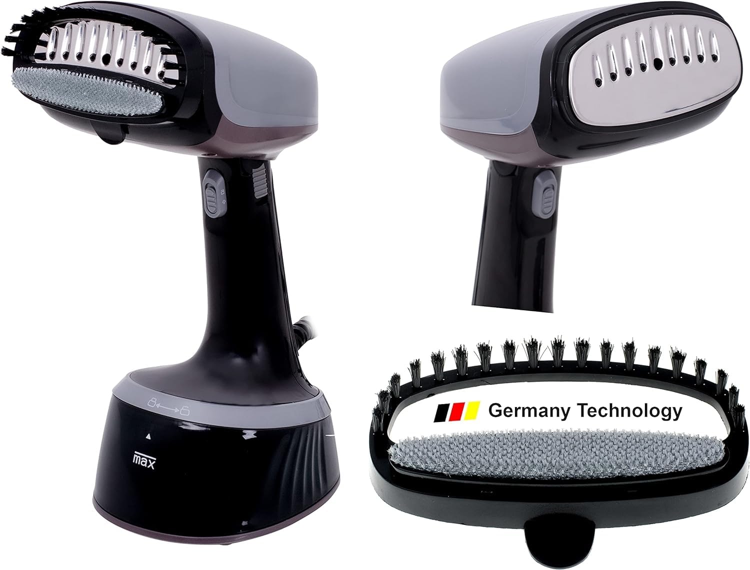 Adlereurope Camry Germany technology Garment steamer Foldable handle iron Max Power:1800W Vertical and horizontal work 1 year warranty