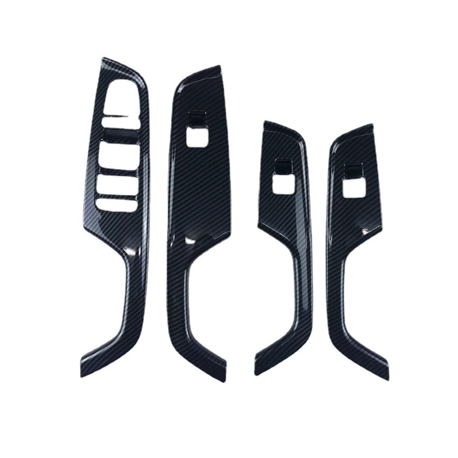 QBKGMEWCA Glass Switch Trim Upgrade Kit Interior Accessories Compatible for BYD Han DMI/EV/DM Models (2020-2022)(Type3)