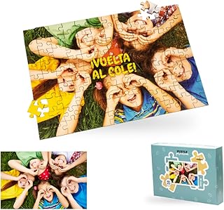 Comprar Puzzle Personalizado con Foto de Madera. Rompecabezas Personalizable con Foto para Montar. Regalo Original Personalizado. Diferentes tamaños Disponible. (192 Piezas)
