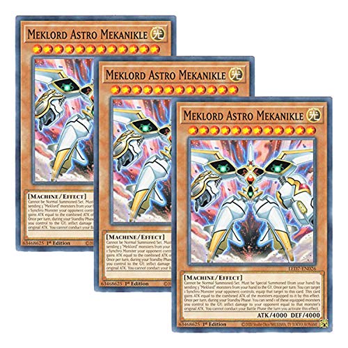 Amazon.co.jp: 【 3枚セット 】遊戯王 英語版 LED7-EN026 Meklord 
