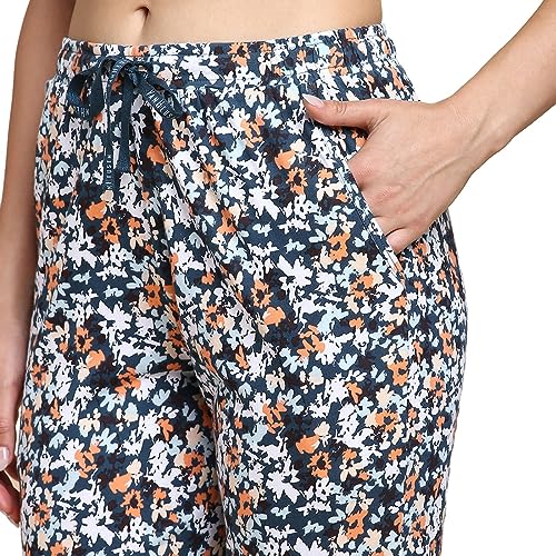 Image of Van Heusen Relaxed Fit Functional Pocket Ultra Soft Allover Print Lounge Pants - Available in Pack of 1 & 2
