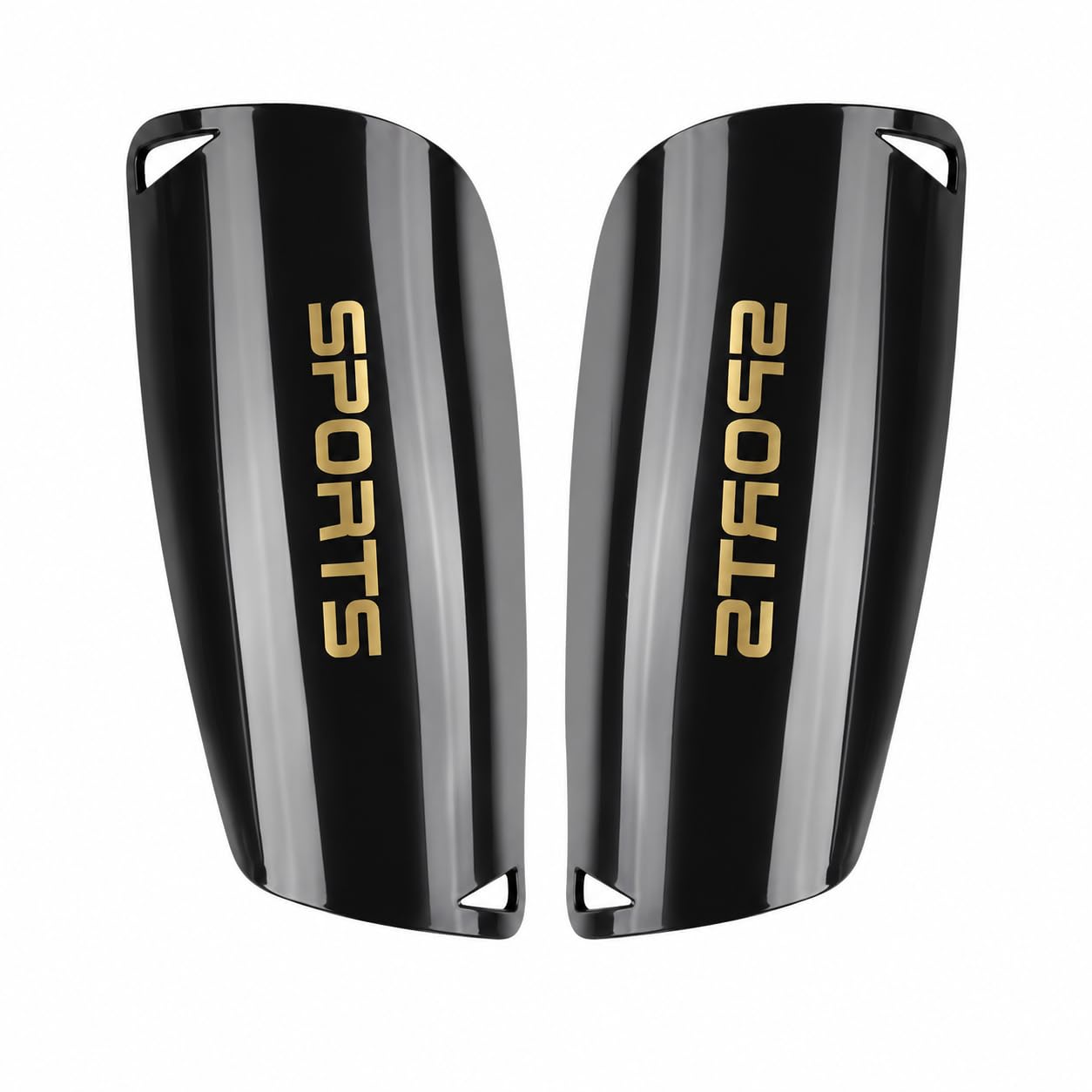 Football Shin Pads, Insert-Type Shin Guards, Superior Impact Absorption Lightweight Breathable Soccer Shin Pads for Kids Youth Adults Training & Matches（L）