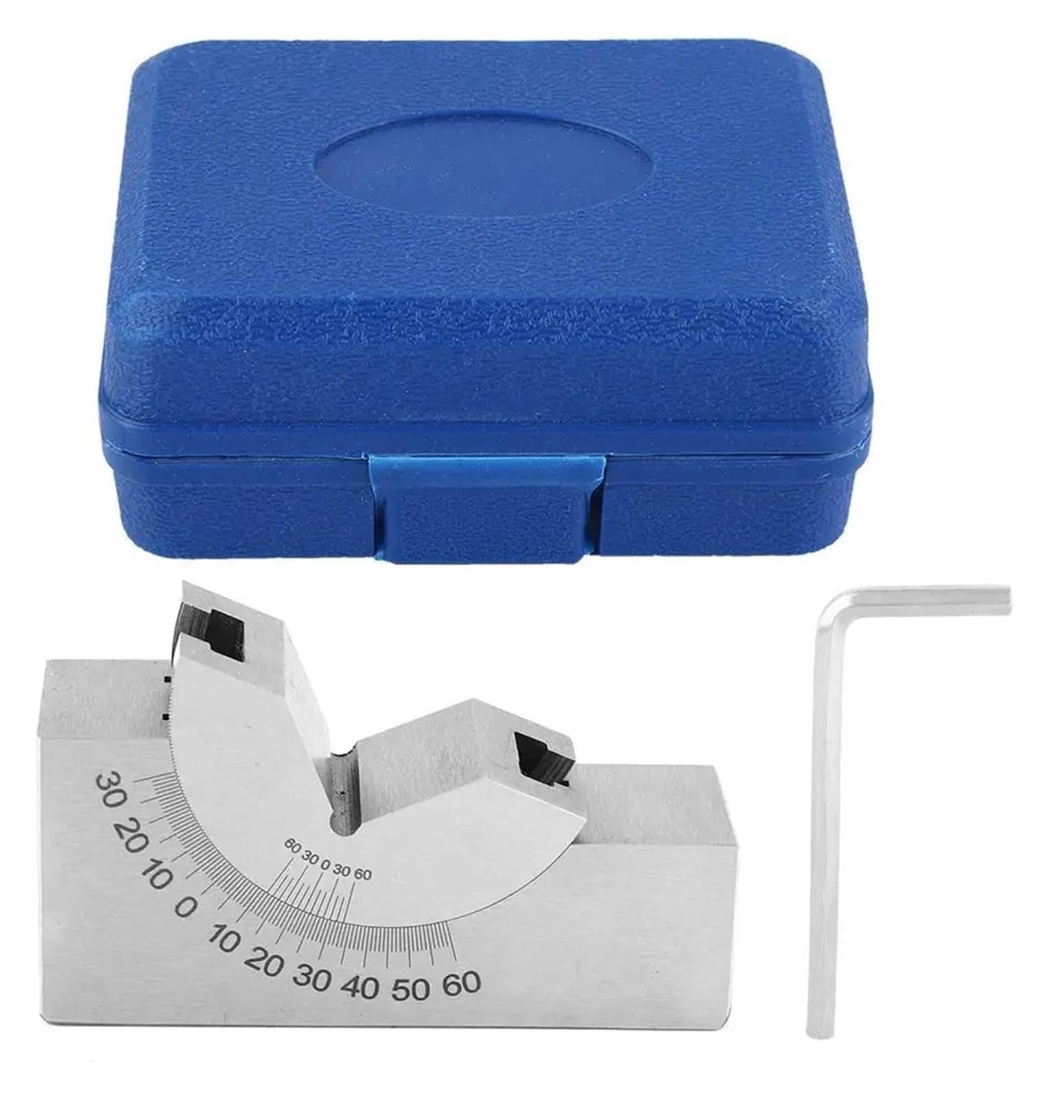 AP25 AP30 AP46 For Measuring Milling Machine Precision Parts Adjustable Pad 0/30/60 Angle Gauge Debugge V Block Angler Top Tool(Ap25)
