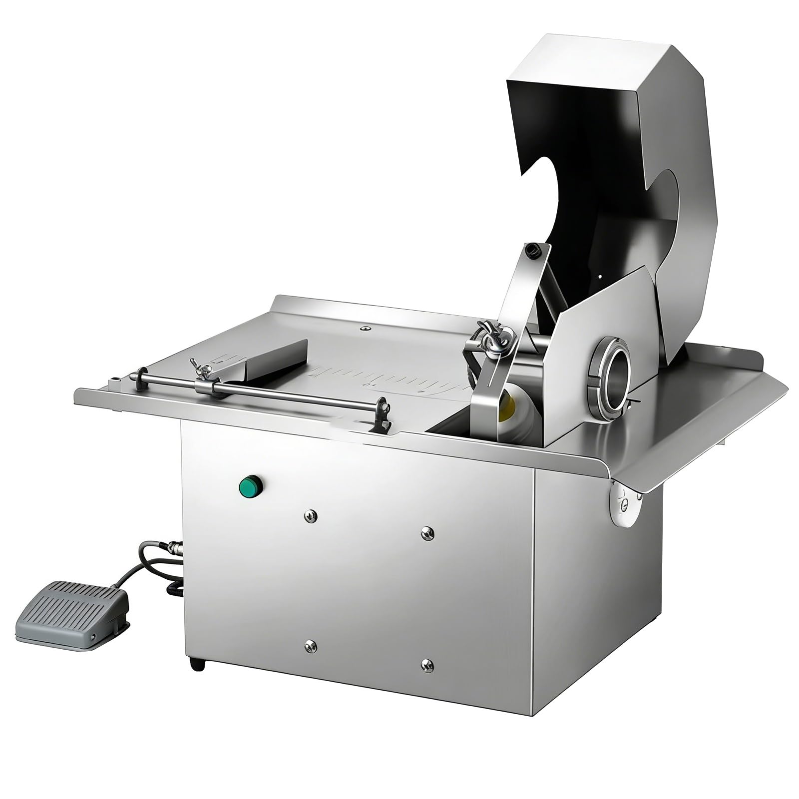 YXZQLOZ Automatic Sausage Tying Machine 304 Stainless Steel Linker for Food Factories & Restaurants, Efficient Electric Sausage Knotting Device for Links (F)