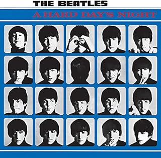 The Beatles (A Hard Days Night Album Cover Canvas Print, Multi Coloured, 40 x 40cm