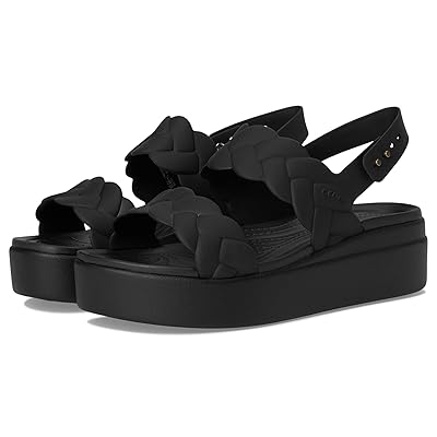 Crocs Brooklyn Woven Low Wedge Women