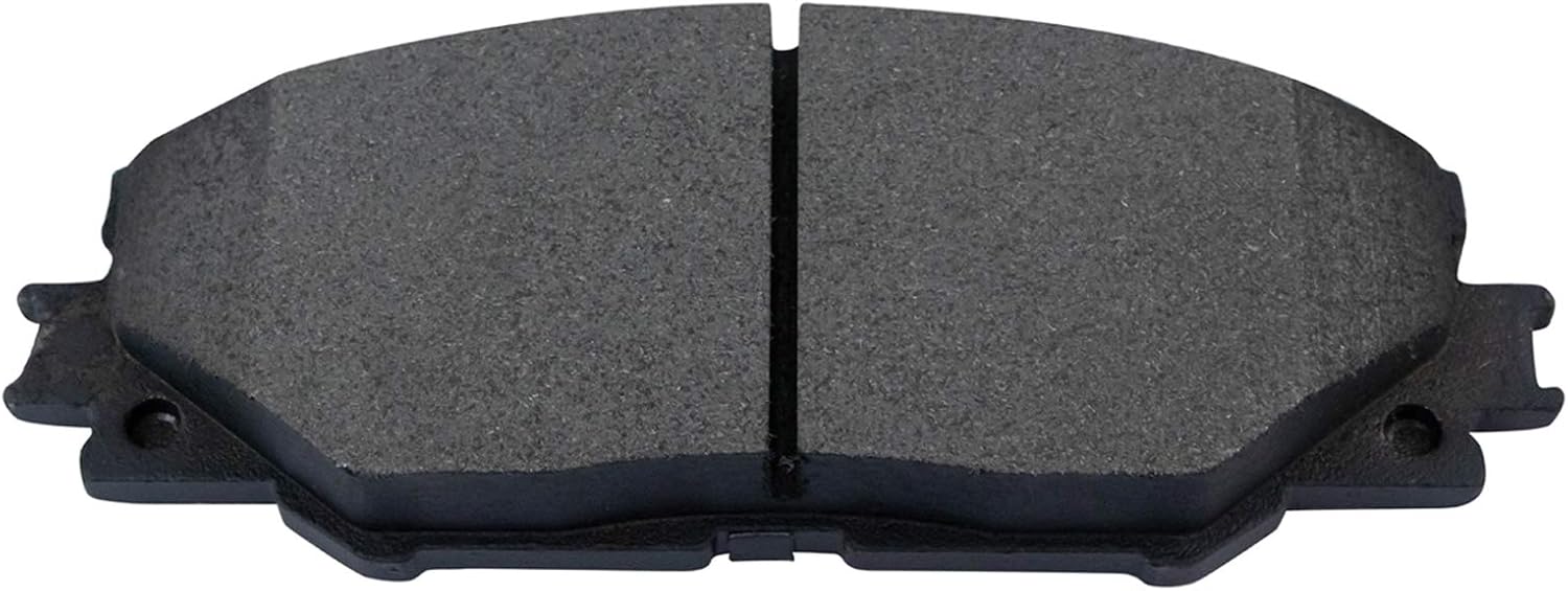 Front & Rear Brake Pads Brake Chemical Kit Semi-Metallic Compatible with 2009-2010 Pontiac Vibe 2009-2013 Toyota Matrix 2006-2018 RAV4