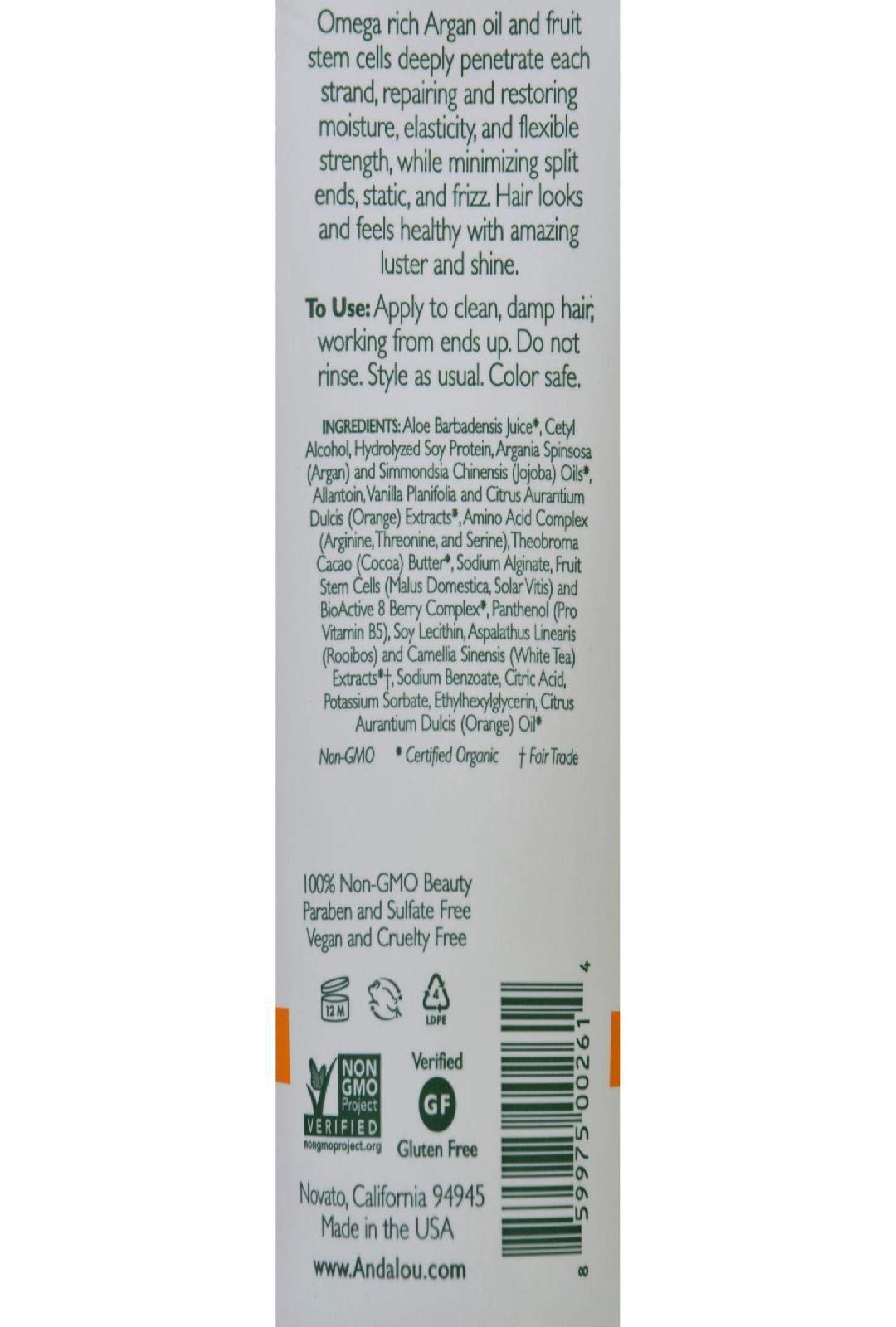 Andalou Naturals Arganöl und Shea Moisture Rich Leave-In Conditioner, 200 ml