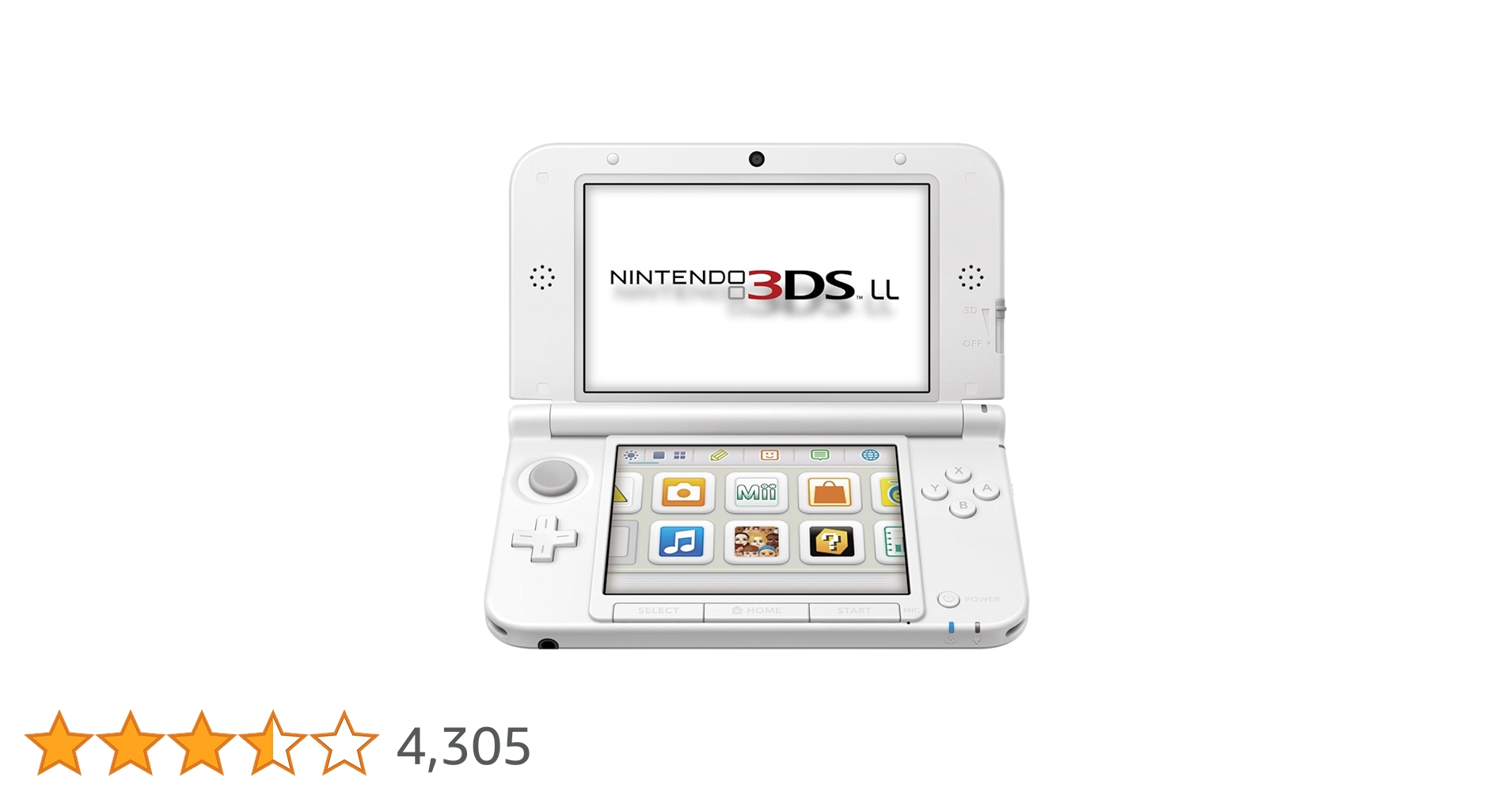 Amazon.co.jp: ニンテンドー3DS LL ホワイト【メーカー生産終了】 : ゲーム