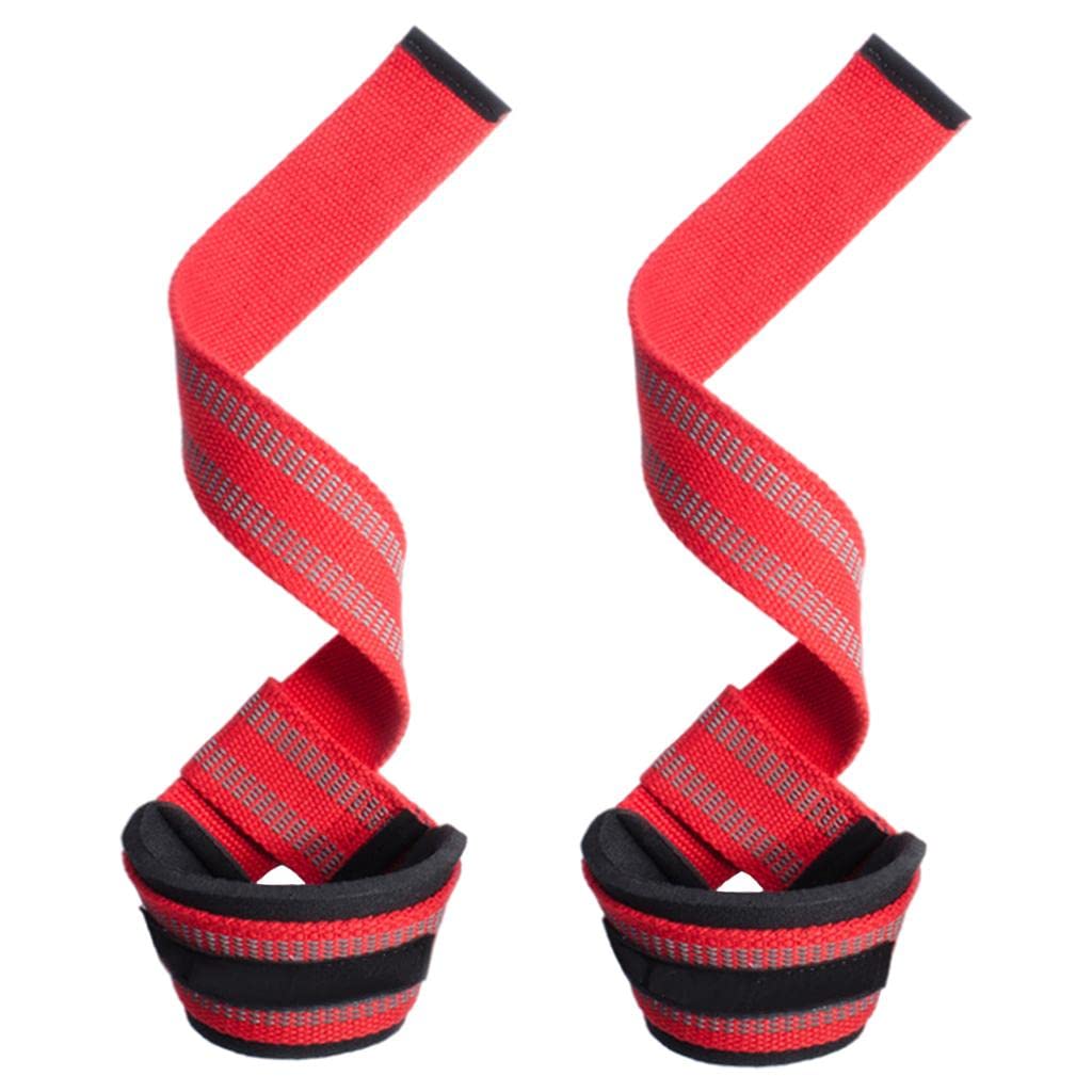 2 Pieces Lifting Straps Advanced 23inch for Strength Training red-image-40