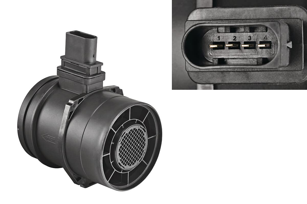 Debimetro VALEO 253732 Per Motori - Sensore Portata Aria Con 5 Pin E Sensore Temperatura Integrato