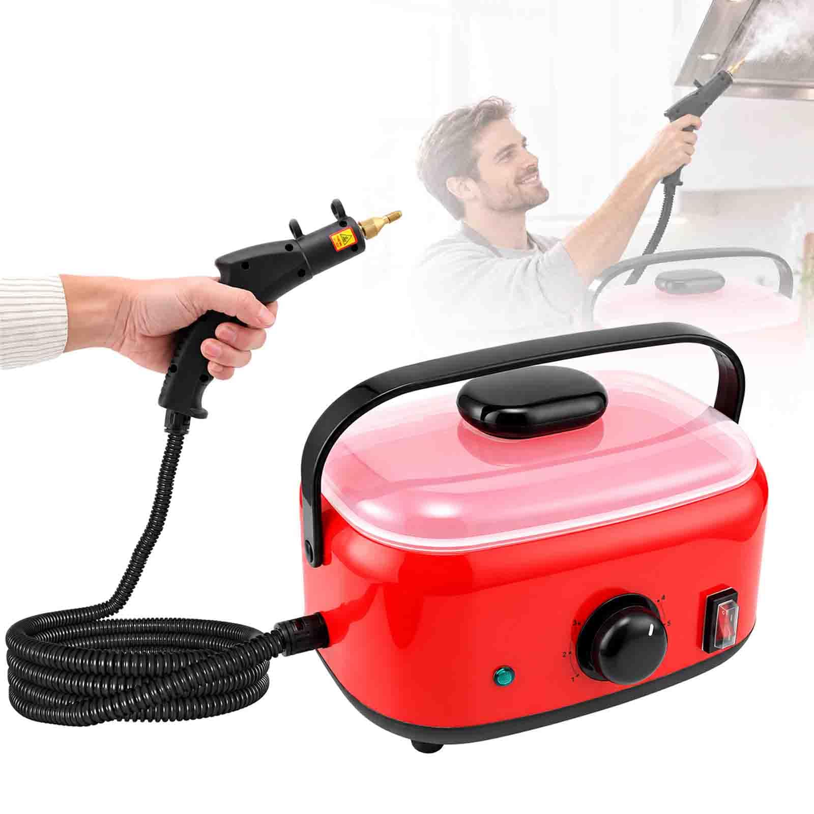 2500 W Wysokotemperaturowy Parowy Odkurzacz Wysokociśnieniowy, 1500 Ml Parownicy Wysokociśnieniowej, Funkcja Szybkiego Nagrzewania W 10 Sekund, Czyszczenie Bez Ślepych Zaułków, Czyszczenia