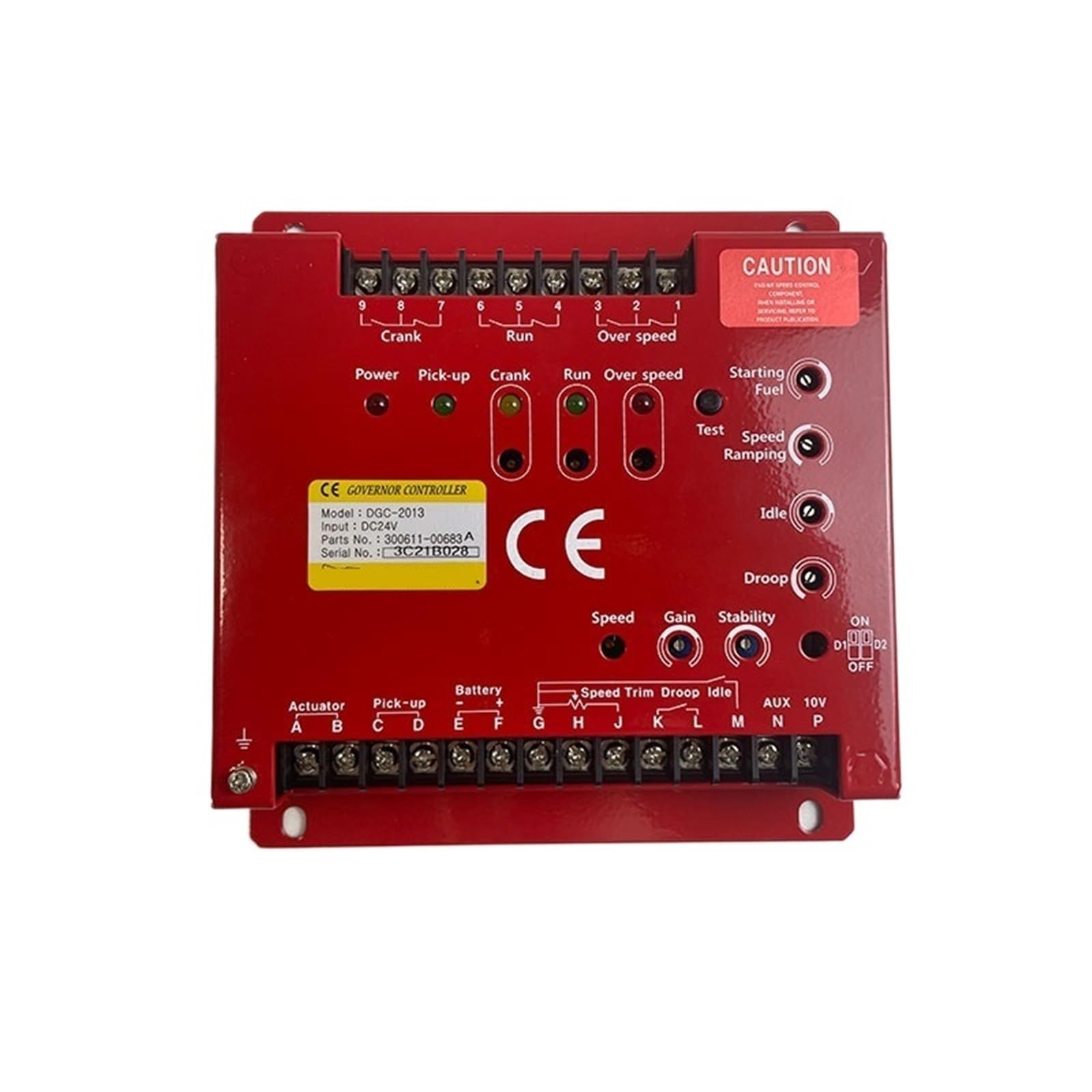GQSHEIIRU 1PCS DGC-2013 Diesel Brushless Generator Spare Parts Automatic Excitation Voltage Regulator AVR Speed