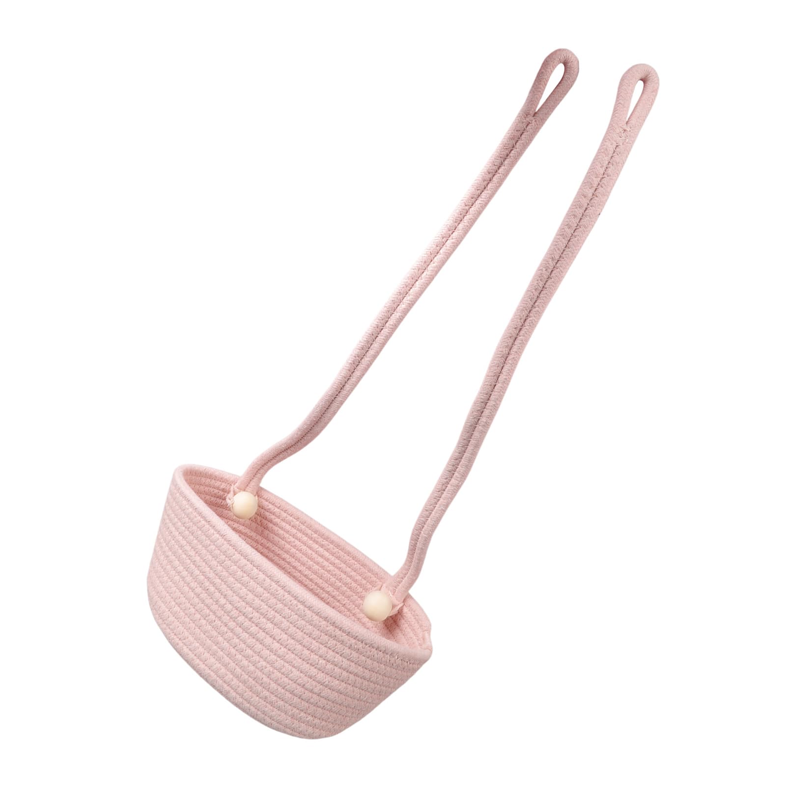 NLAIOUSL Crib Hanging Organiser Storage Basket Large Pocket Diaper Clothes Portable Space Saving Nursery Accessory Hanging Nursery Storage Basket