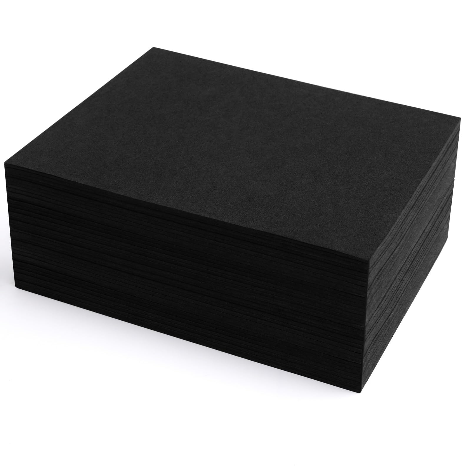 NACHLYNN Foam Sheets for Crafts 6×8 inch EVA Foam Paper for Kid’s Art Journal Colleges and Travel DIY Projects (36, Black)