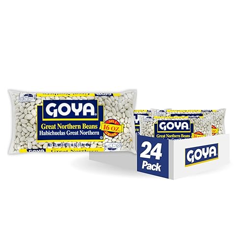 Goya Foods Great Northern Beans seco 16 onzas paquete de 24