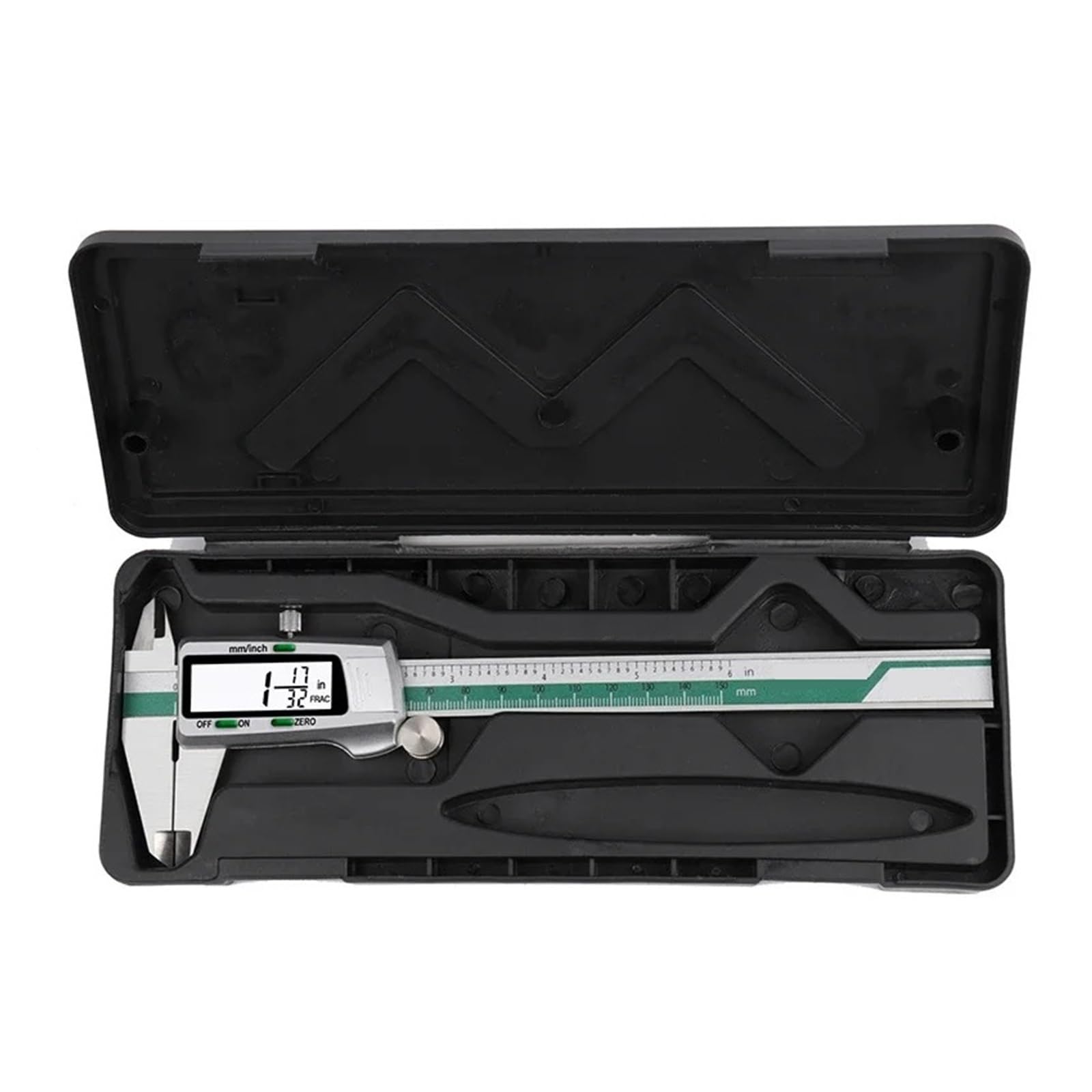 BDAYEK Vernier calipers 150mm 6 Inch Caliper Stainless Steel Fraction/MM/Inch 0.01mm High Precision Measuring Tool Woodworking Thickness Gauge
