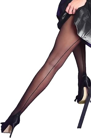 Black seam tights Clearance