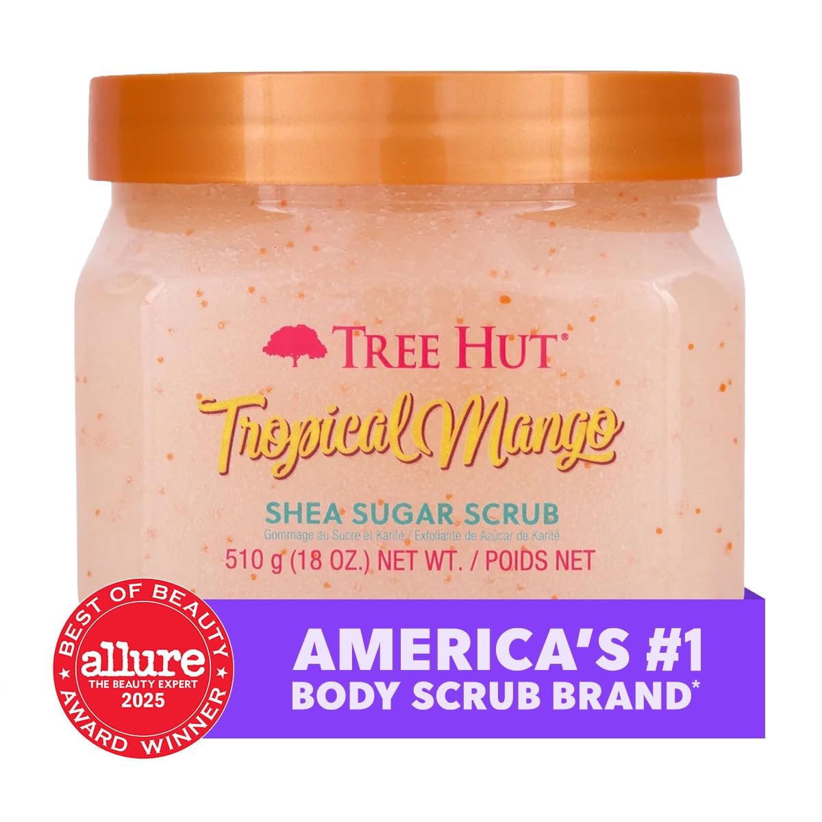 Tree Hut Shea Cukier Scrub, Tropical Mango, 18 uncji by Tree Hut