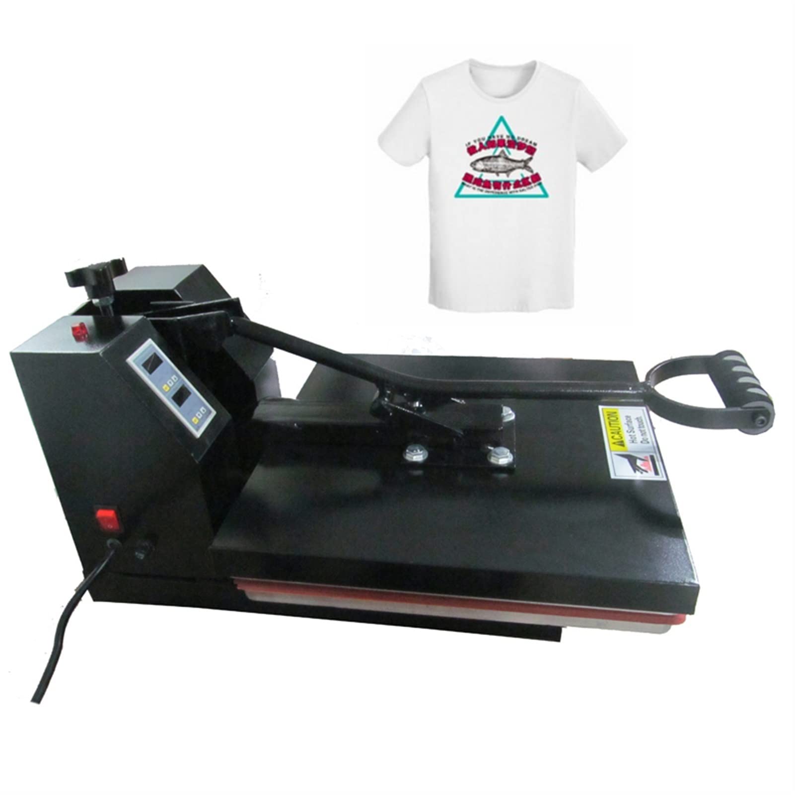 RB-US38 Hight Pressure 15x15 Pollici T-Shirt Macchina da Stampa Sublimazione pressa di Calore Macchina Borsa di Stoffa Puzzle Vetro Legno