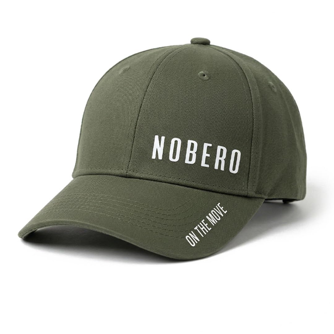 nobero Caps for Men | Premium Cotton Baseball Cap | Sports Cap for Men with Adjustable Strap | Stylish Casual Everyday Wear Cap | Breathable Unisex Lightweight Cap-picture-17