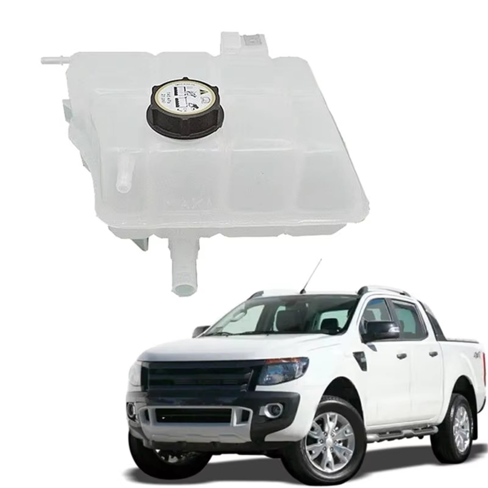 Serbatoio Dell'acqua Raffreddamento Per Ford Per Ranger 2012-2020 Espansione Radiatore Liquido Con Tappo radiatore del motore