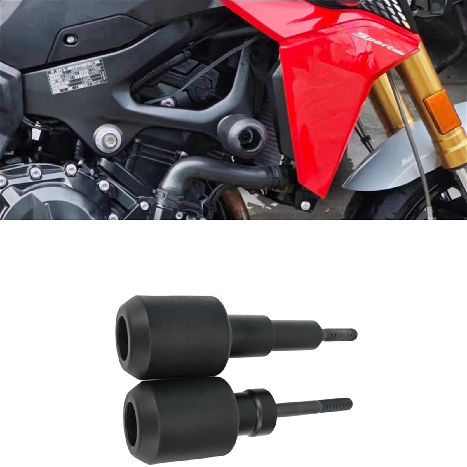 Protezioni telaio moto, tamponi Compatibile con BMW F900R, F900XR