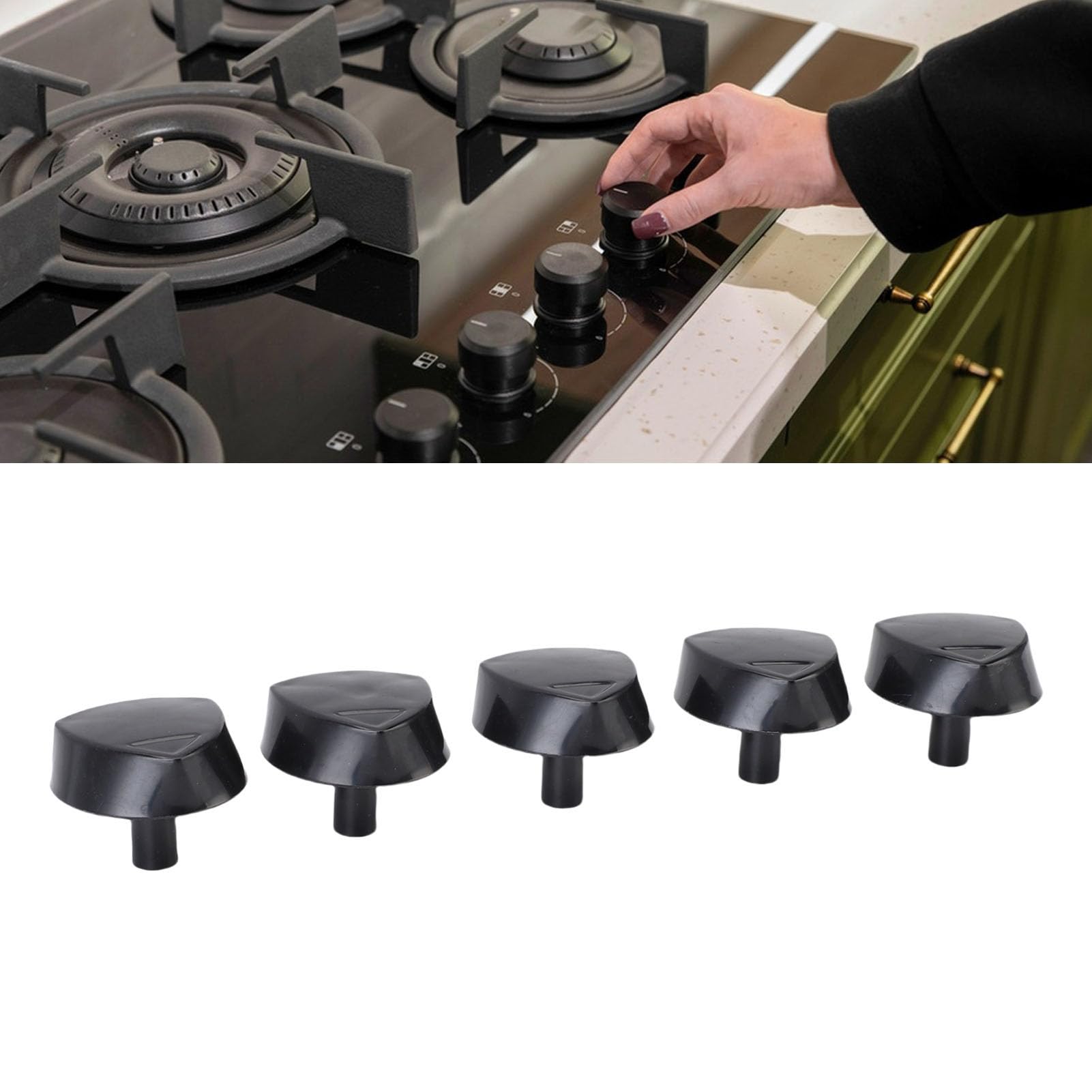 Set di manopole per piano cottura universali Accessori da facili da installare