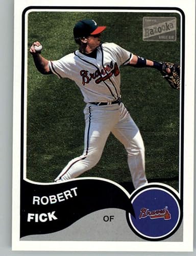2003 Bazooka #69 Robert Fick NM-MT Atlanta Braves Baseball MLB