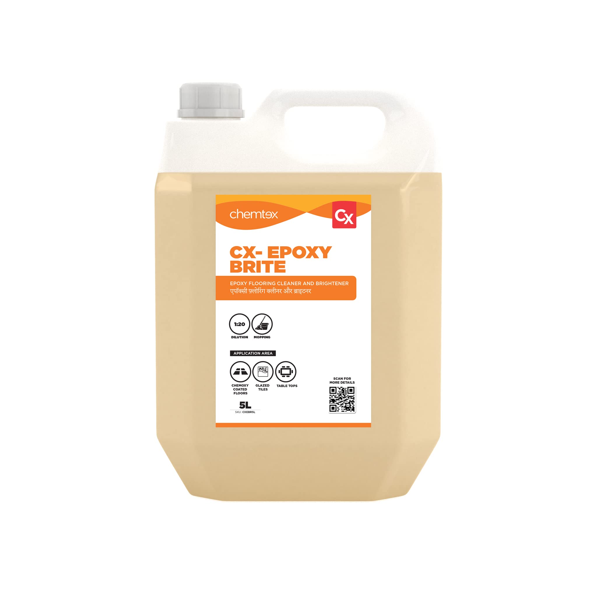 Chemtex CX Epoxy Brite- Floor Cleaner (5L)