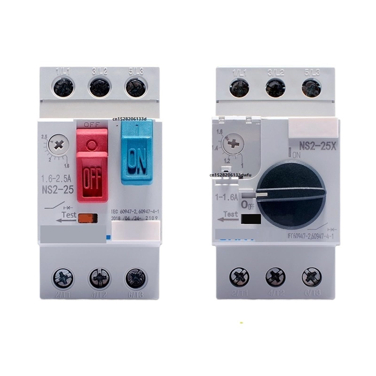 Dispositif de Protection NS2-25 Coupe-Circuit Réglable 13-18A 390V
