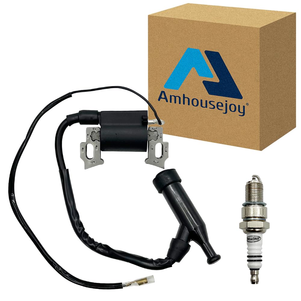 Ignition Coil with Spark Plug Fit for Honda Gx110 Gx120 Gx140