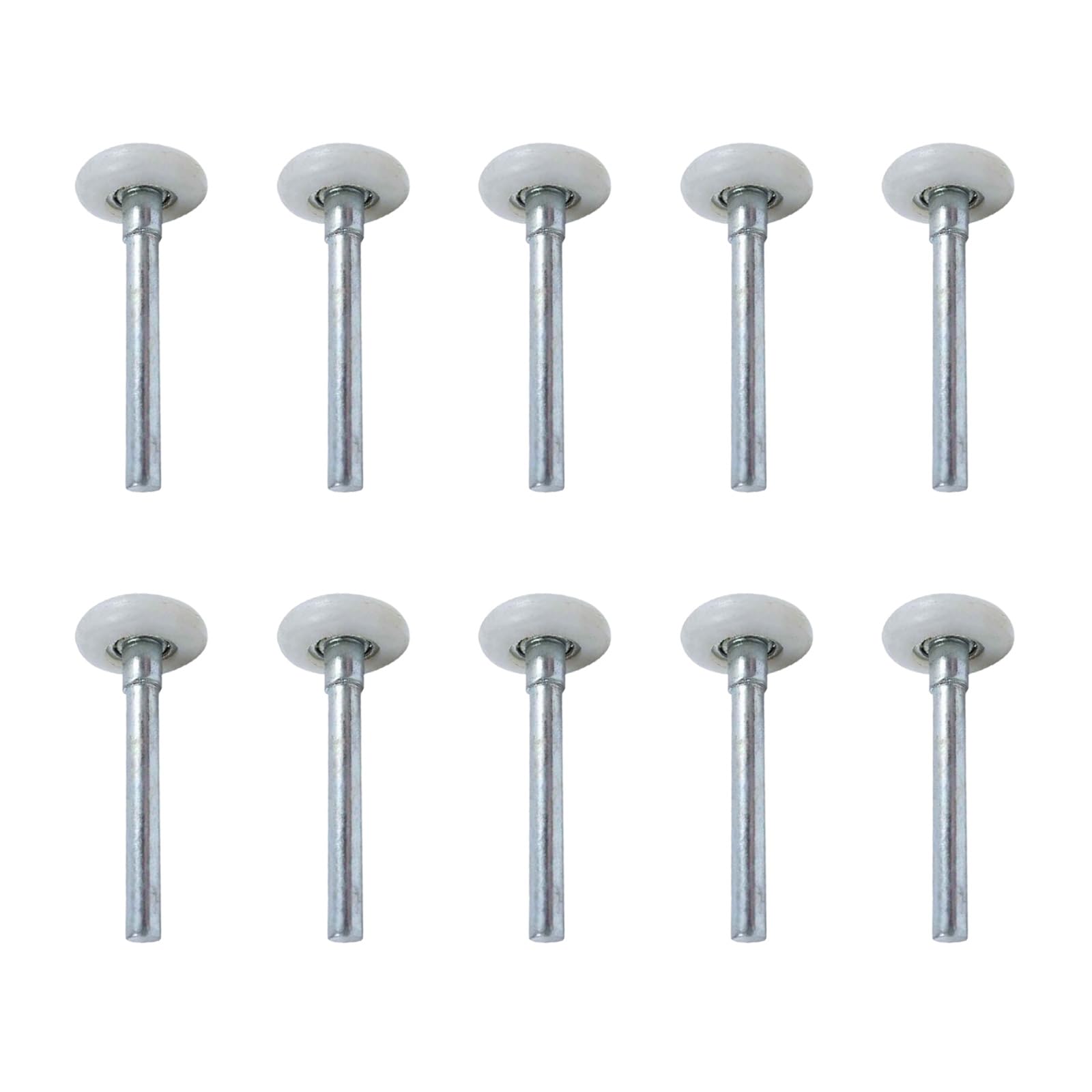 Zbiianxer B Universally Replacement Roller Metal Frame Quick Fix Smooth Sliding Durability Strong Door Rollers