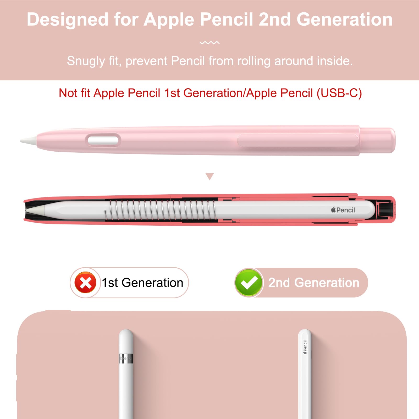 Amazon | MoKo 保護ケース Apple Pencil Pro対応 Apple Pencil