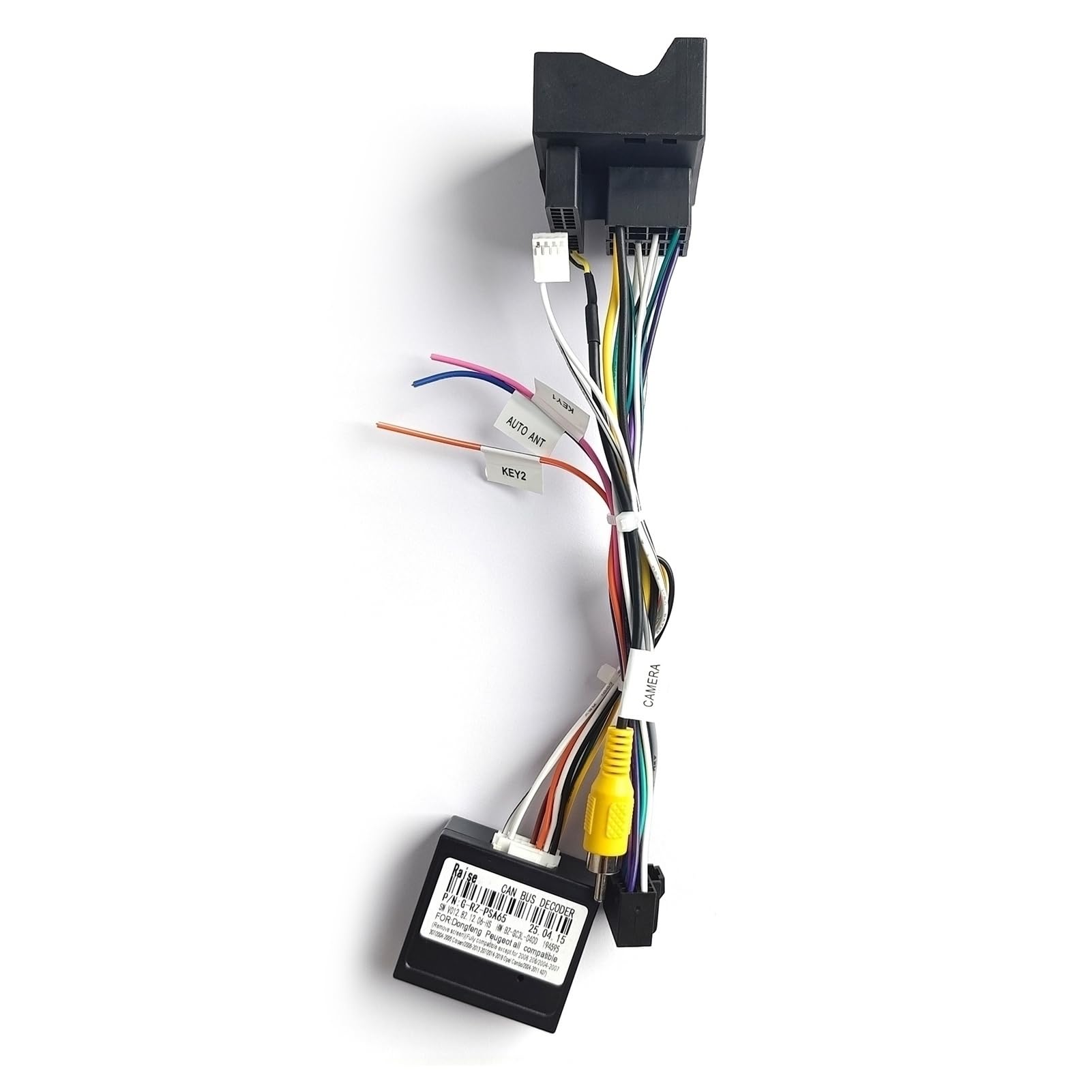 URVOLAX CAN-Bus-Adapter für Citroën Jumper 2007-2015, Peugeot Boxer 2006-2016, kompatibel mit Android Autoradio