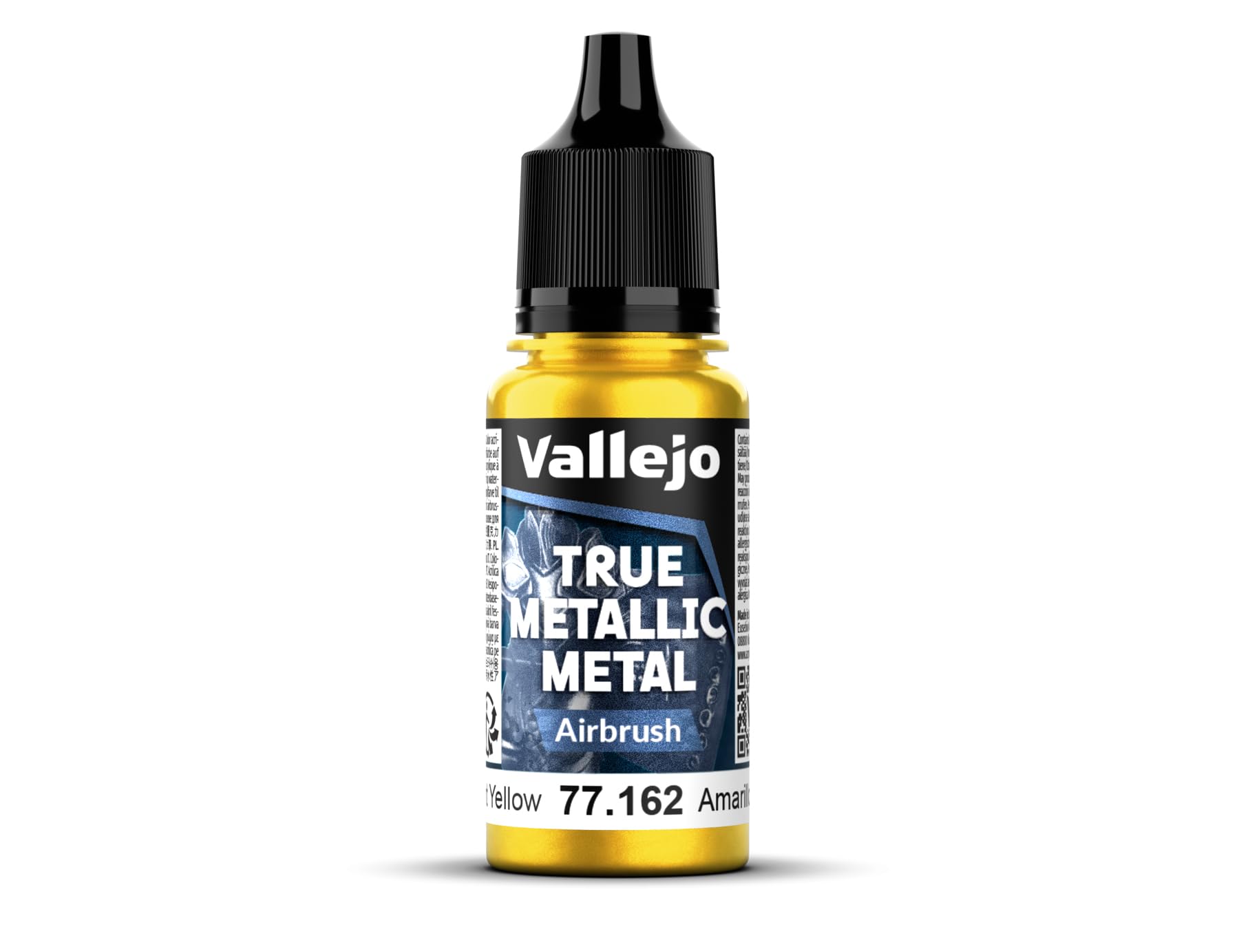 Art & Hobby Yellow Vallejo True Metallic Metal 77162 (Airbrush) Radiant (18Ml)