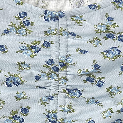 The Children's Place Girls' Long Sleeve Floral Print Peasant Top2