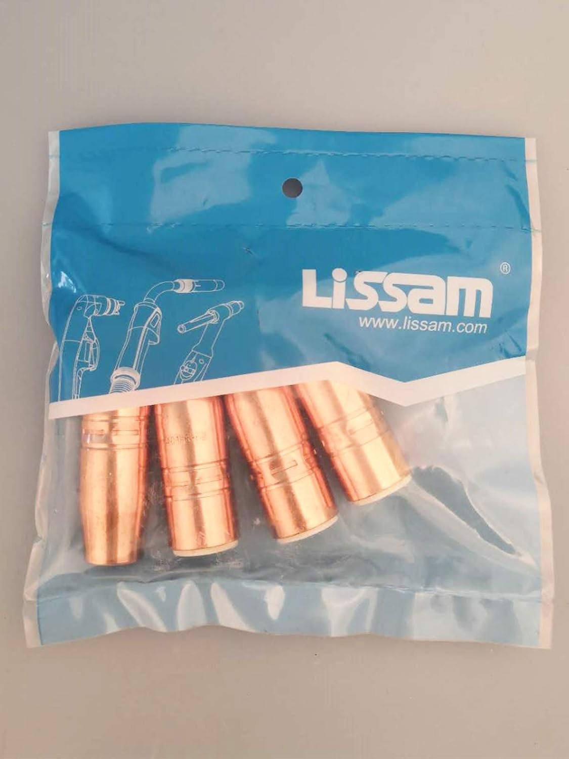 MIG Welding Gas Nozzle 401-6-62,Pack of 5 - - 