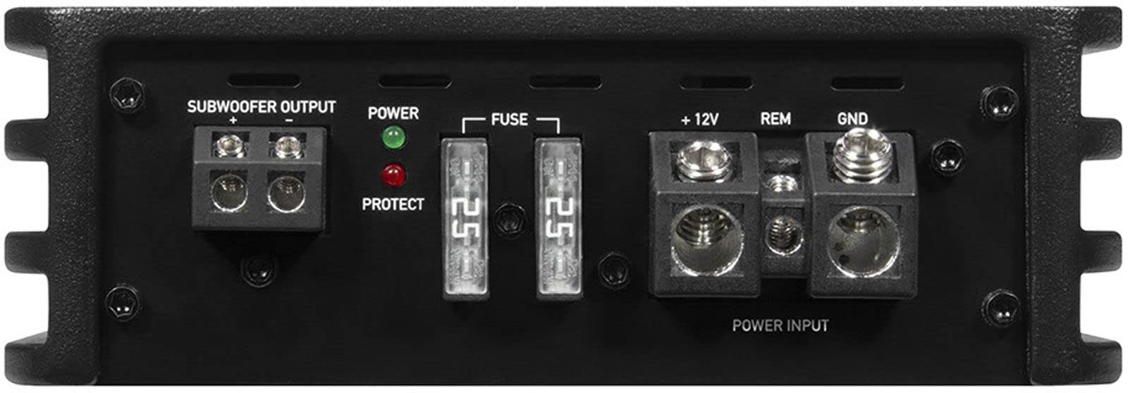 ESX Q-ONEv2 12V - 1-Kanal Endstufe mit 1400 Watt (RMS: 700 Watt)