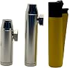 Set X2 dispenser of 1 and 2 grams - sniff dispenser. The sniffer snuff bullet can be discreet and hygienic