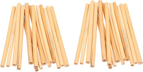 Miniatura 7 de Toddmomy 250 Pcs Mason Bee Tube Straws Coffee Bee Hive Nesting Tubes for Bee Mason Bee Supplies Reed Bee Tube Props Bees House Tubes Ground Feeders