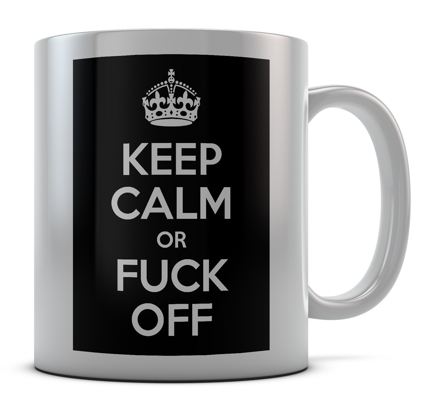 Daytripper Printed Keep Calm or Fuck Off Novelty Mug