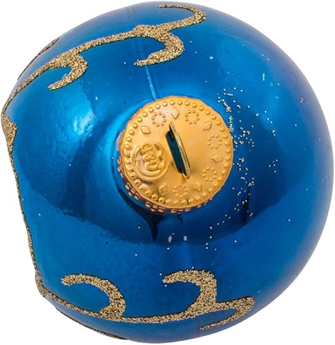 Miniatura 7 de Kurt Adler - Adorno reflector de cristal, 2.362 in, multicolor, juego de 5, Navidad