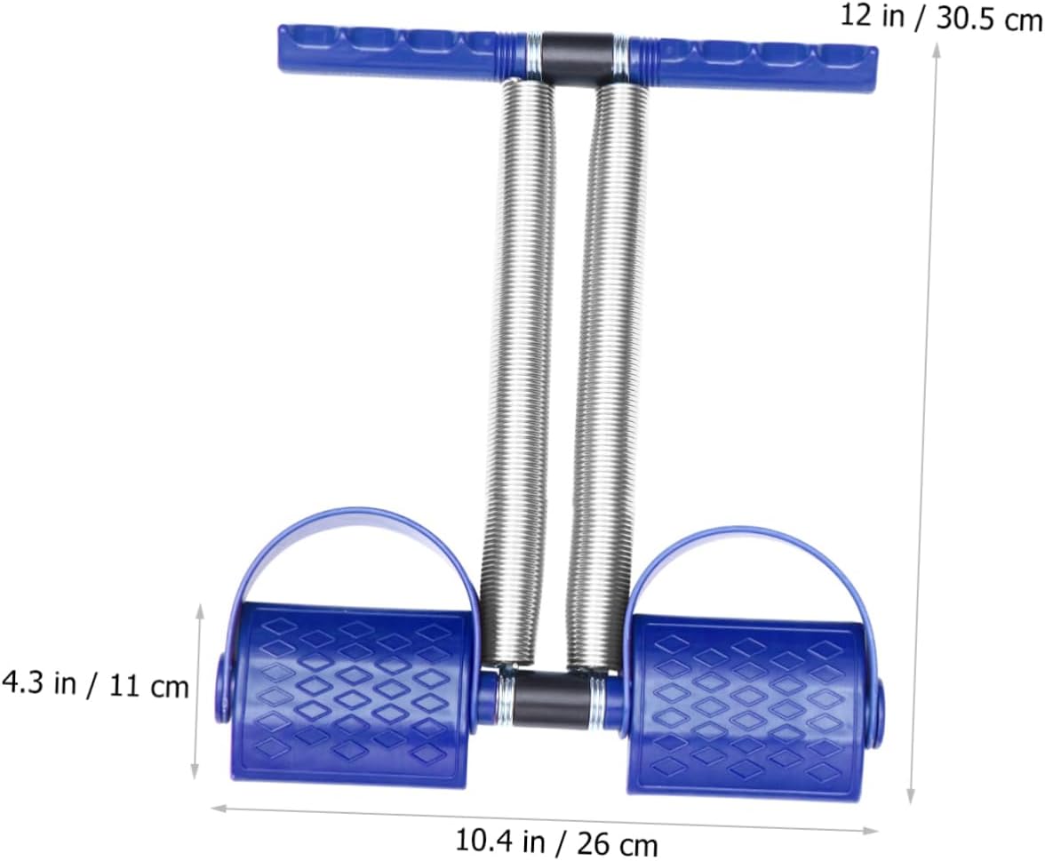 Home Fitness Pedal Leg Puller Double Spring Resistance Bands for Leg Exercise Portable Workout Equipment for Women and Men