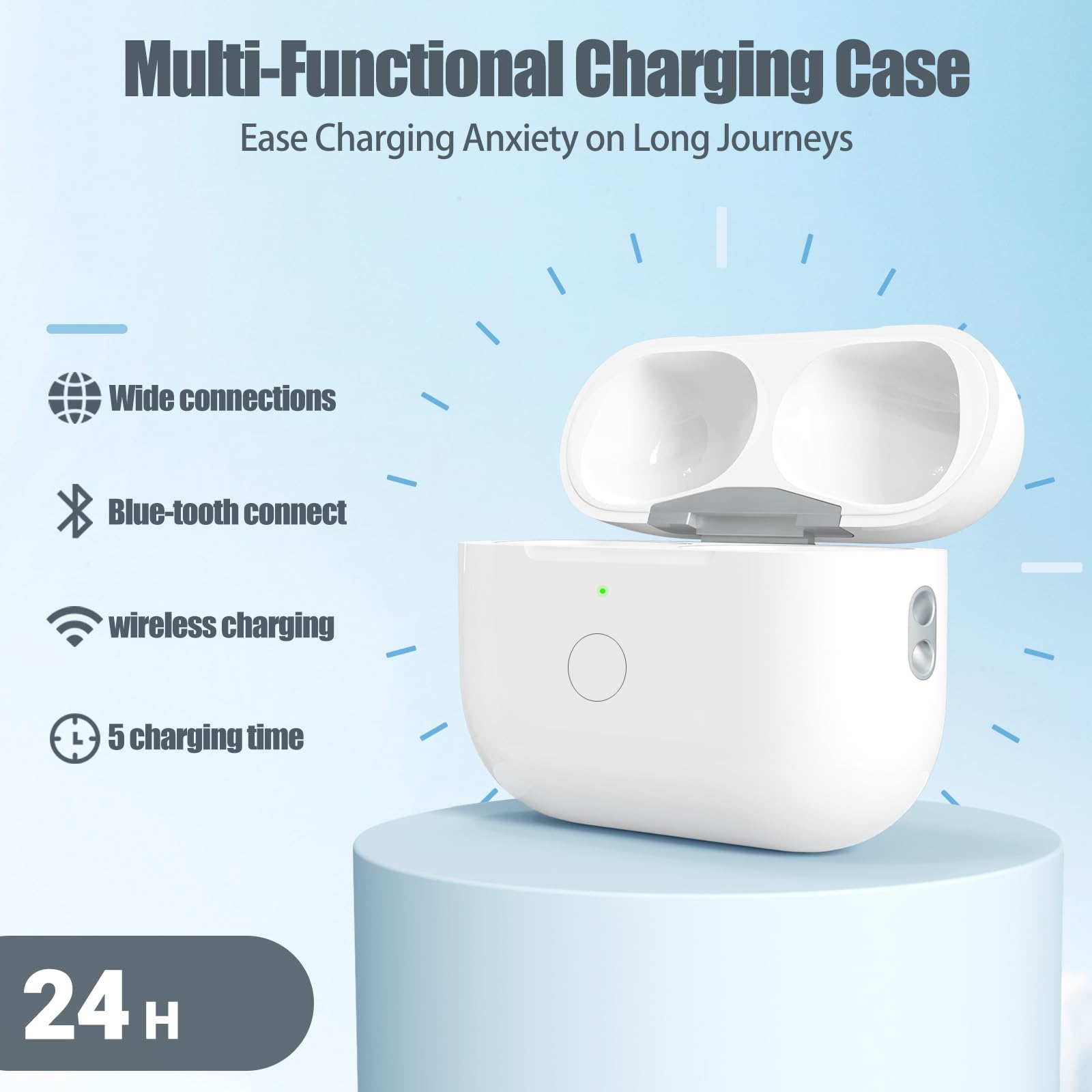 Amazon | Air Pods Pro 1/2 専用充電ケース（USB-Cポート