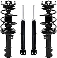 Vista 75 de Detroit Axle - Amortiguadores de puntales para Kia Optima 2011 2012 2013 [construido en Corea, con suspensión deportiva] Puntales delanteros