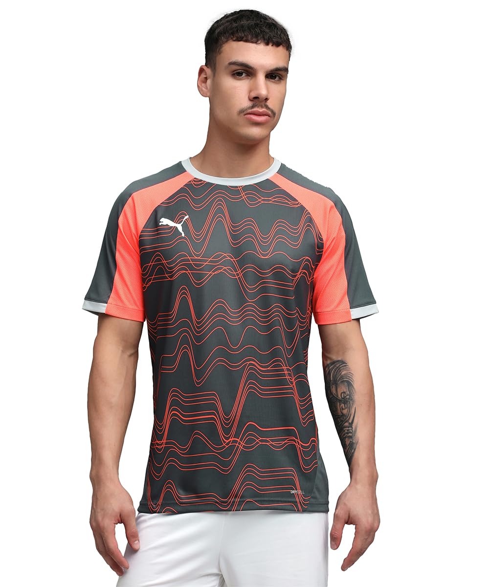 Puma Mens Individual Liga Graphic Jersey - Red