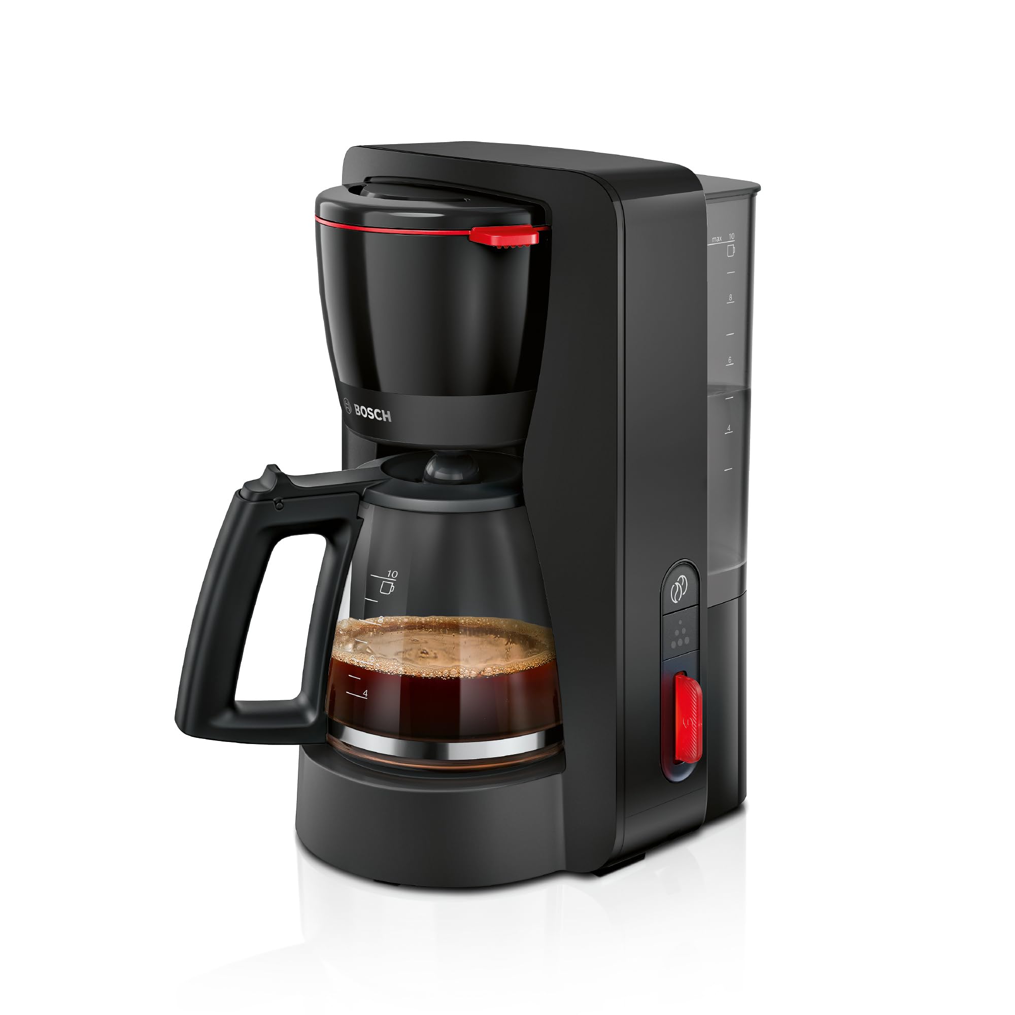 Bosch MyMoment TKA3M133, machine à café filtre, porte-filtre pivotant, Aroma+