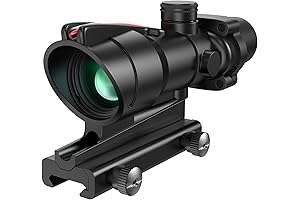 4x 4X Prism Scope Optical Sight with Reticle