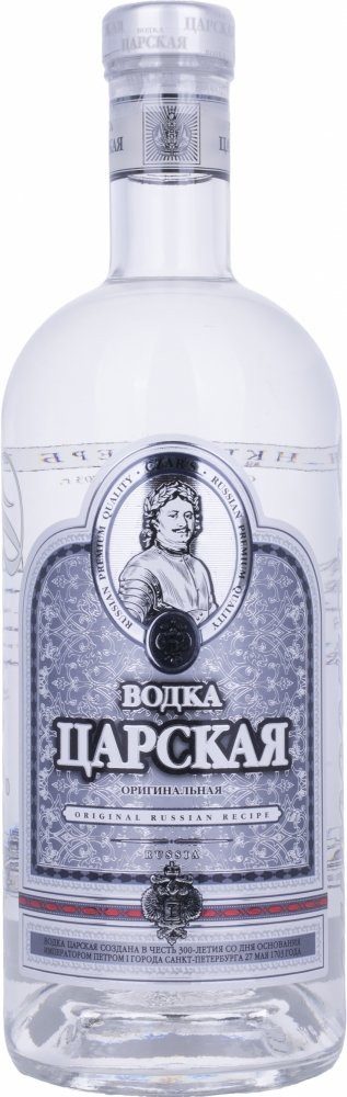 Czar's Original Premium Russian Vodka cl 100 Alcol 40%